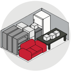 Size guide: 10×15 ft