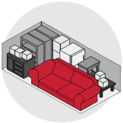 Size guide: 10×20 ft